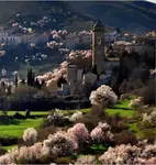 The road to Santo Stefano di Sessanio gets steep, as do the lanes in the town itself. Once arrived  I’m right as rain in what is one of Italy’s prettiest towns.