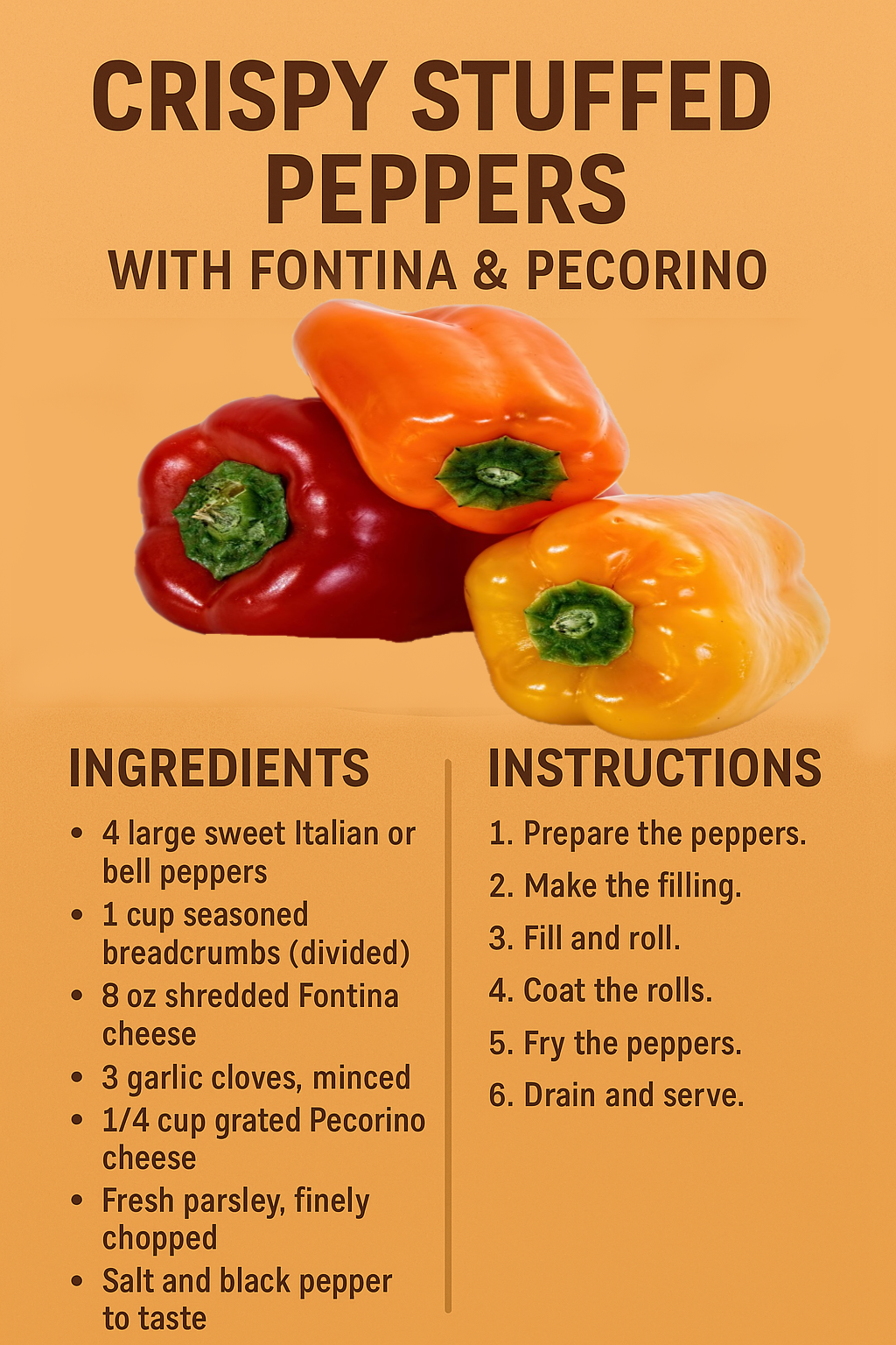 Fried Peppers Recipe