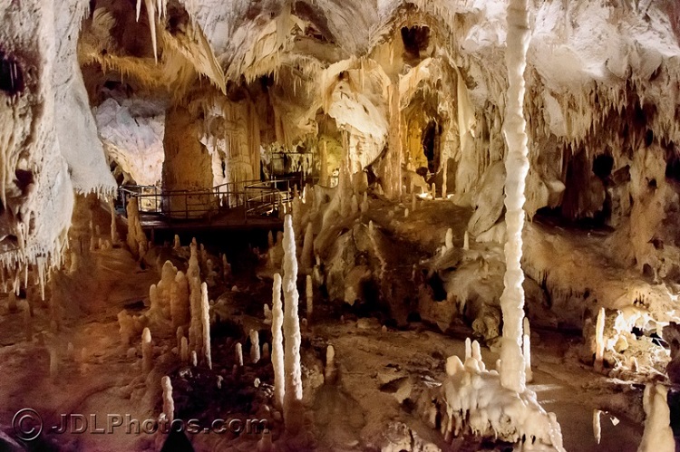 Inside the Frasassi Caves