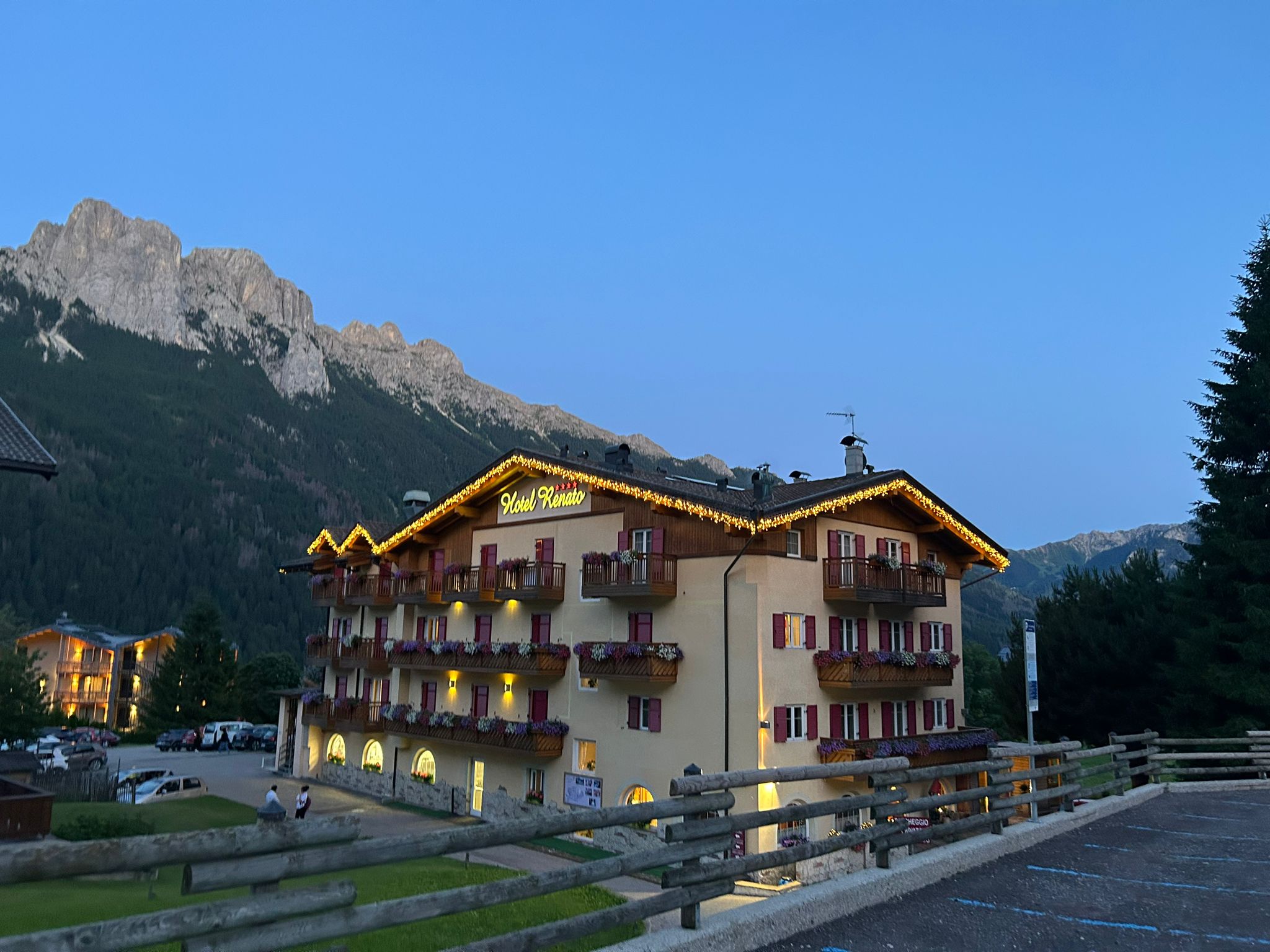 Traditional style Trentino architecture