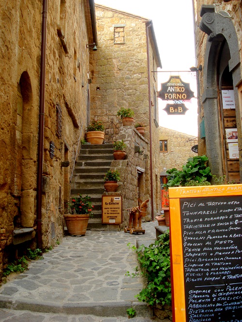 Restaurant in Civita di Bagnoregio