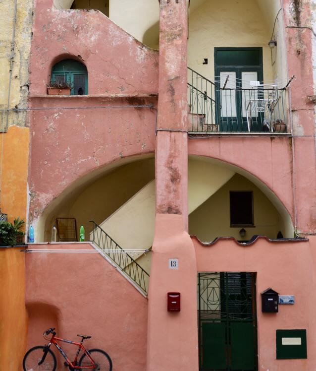 Old buildings on Procida