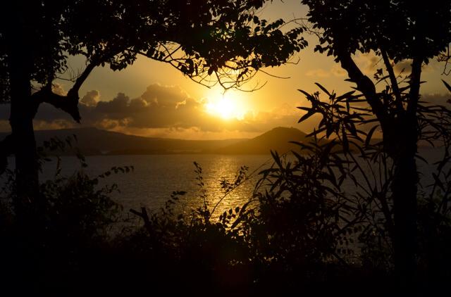 Sunset on Procida Island