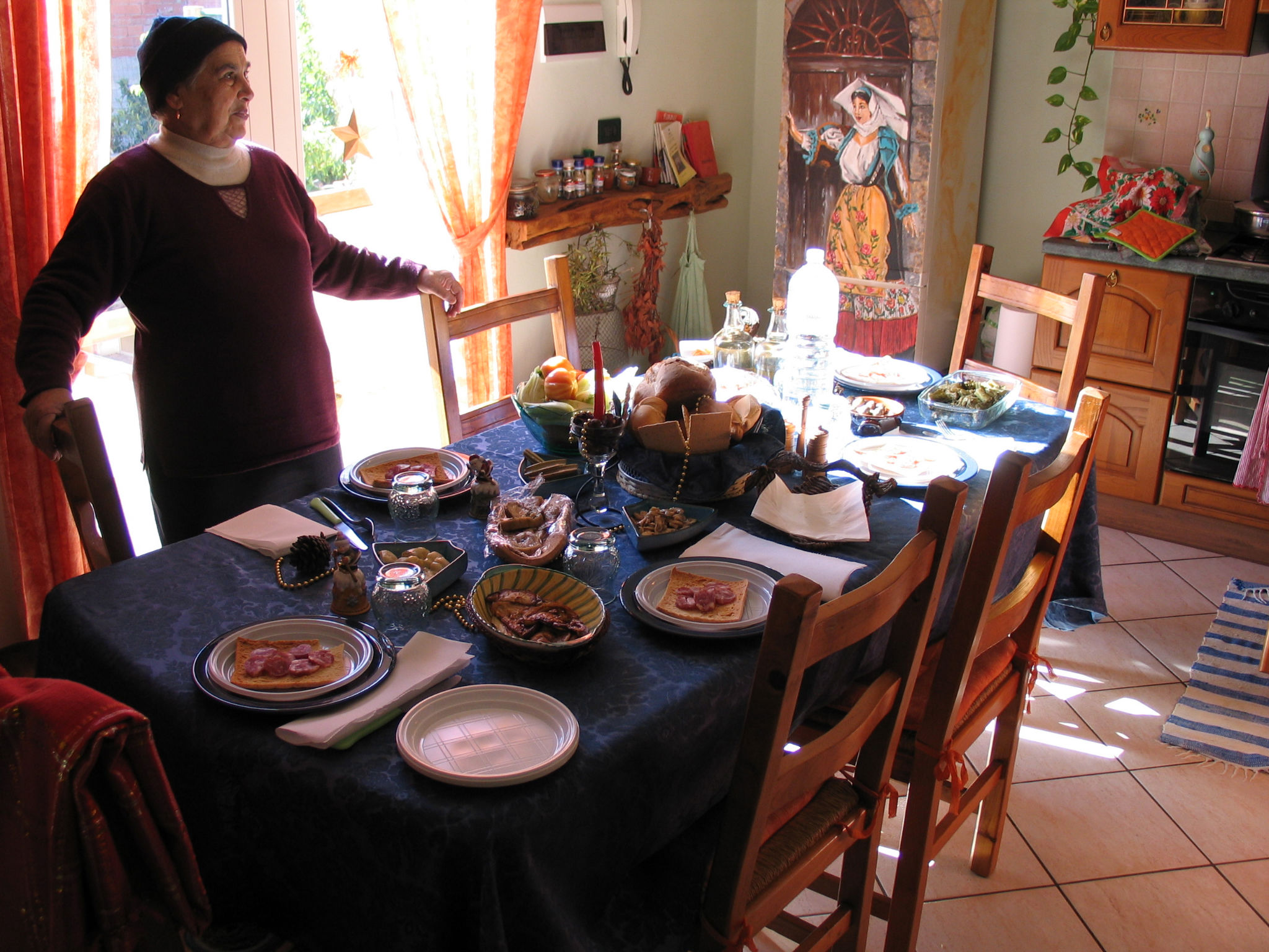 Lunch at Aunt Rossella's