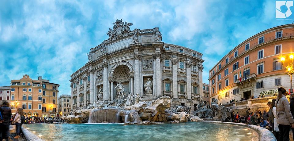 Trevi Fountain at Dawn