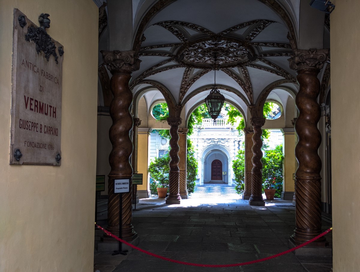 The old Vermuth factory in Turin