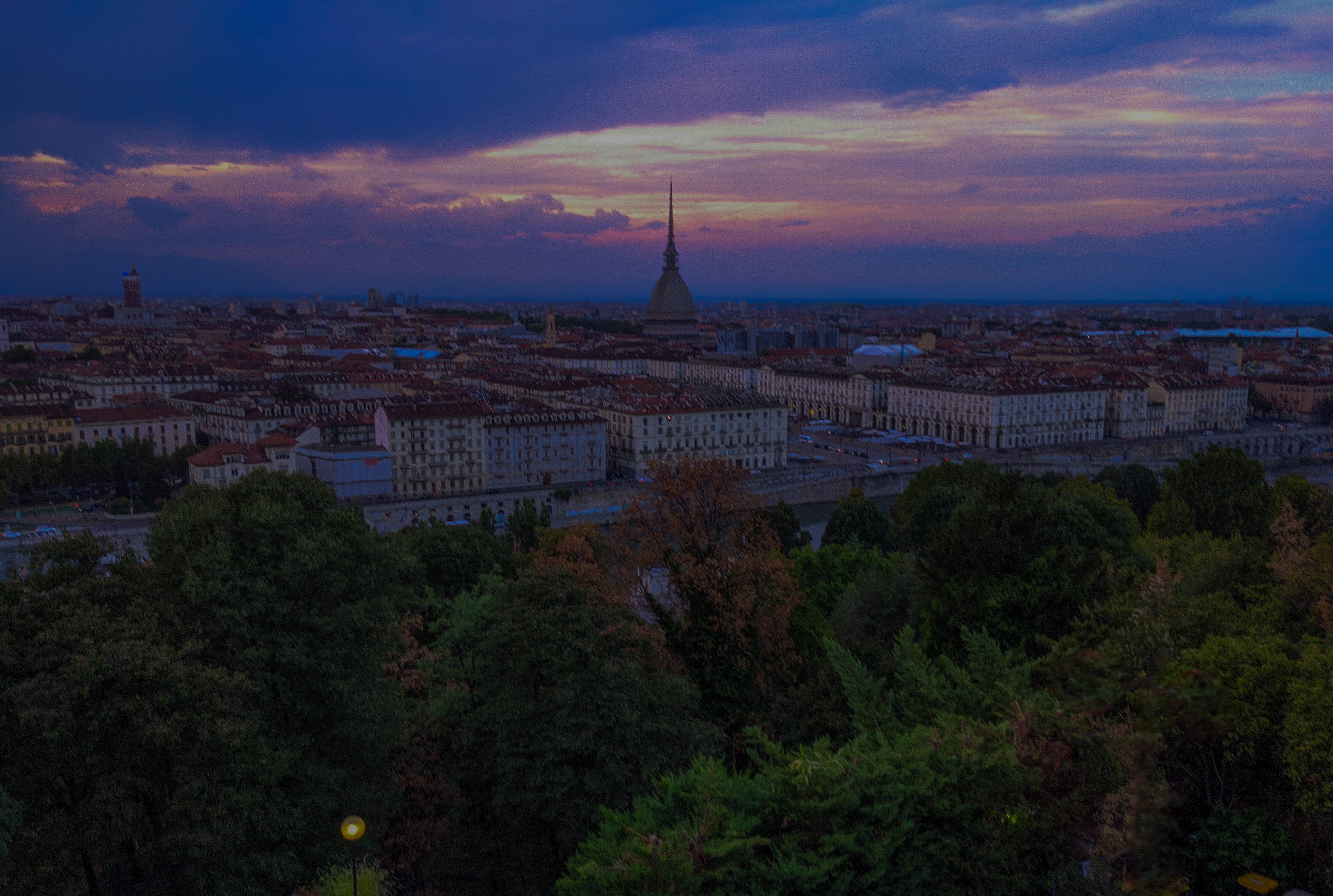 sunset in Turin sunset in Turin