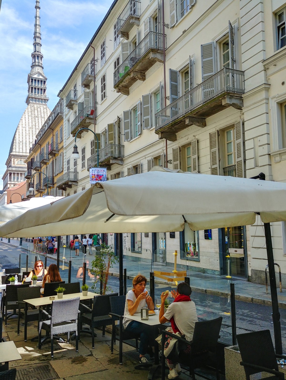 Turin view of Mole Antonelliana