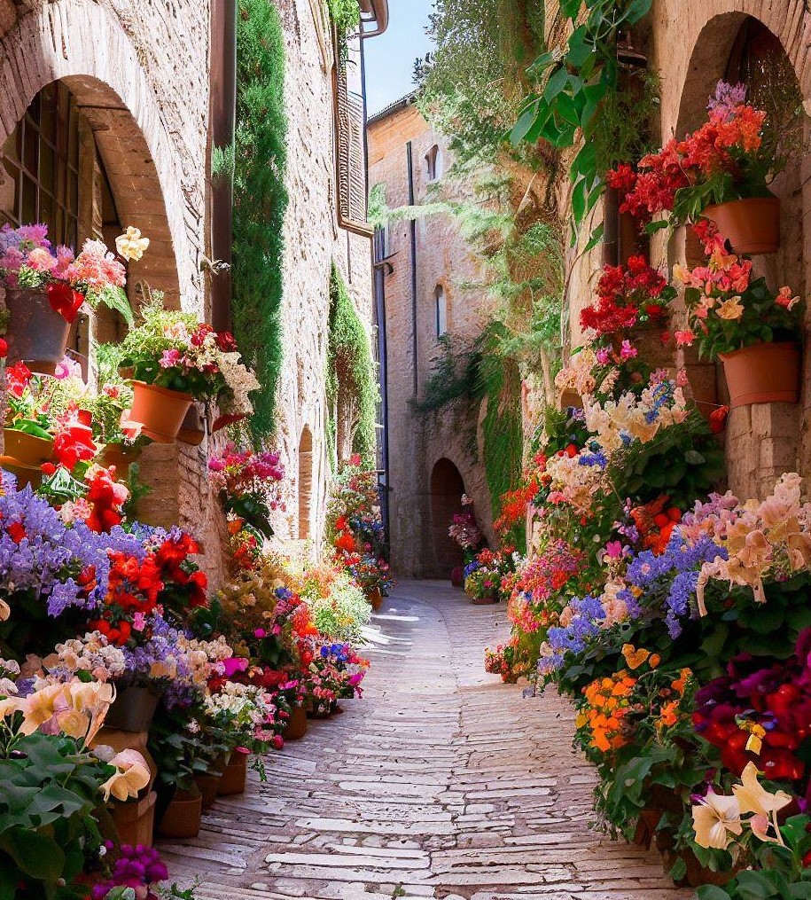Spello in Umbria