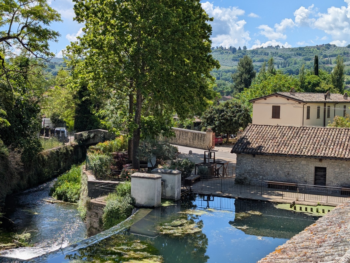 Bevagna river and paper mill