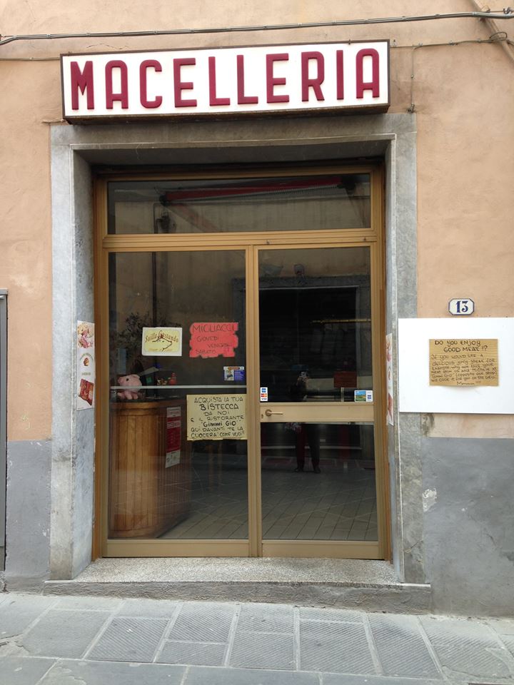 Butcher in Italy