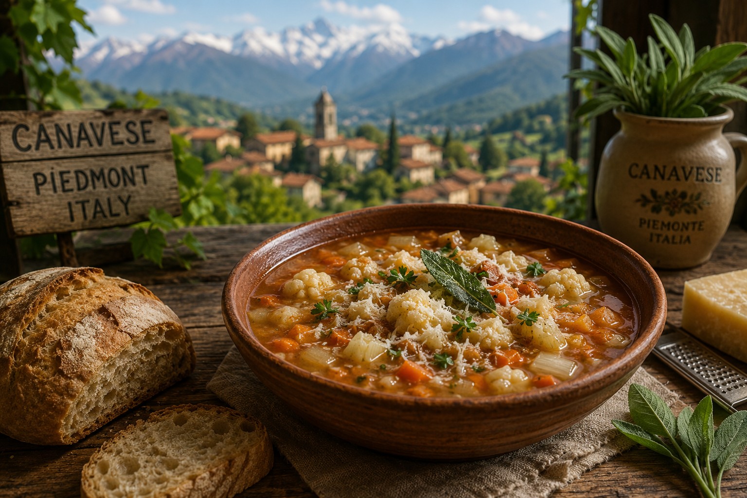 Canavese soup