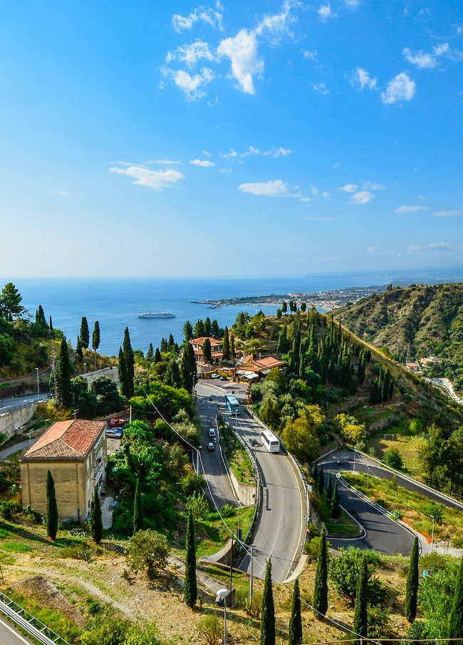 The Road from Taormina The Road from Taormina