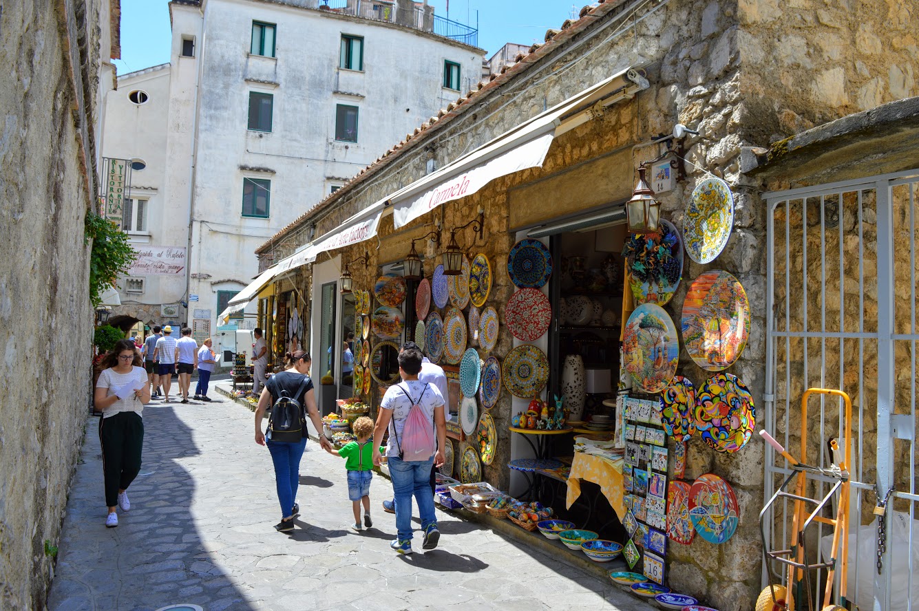 Italian souvenirs in Ravello