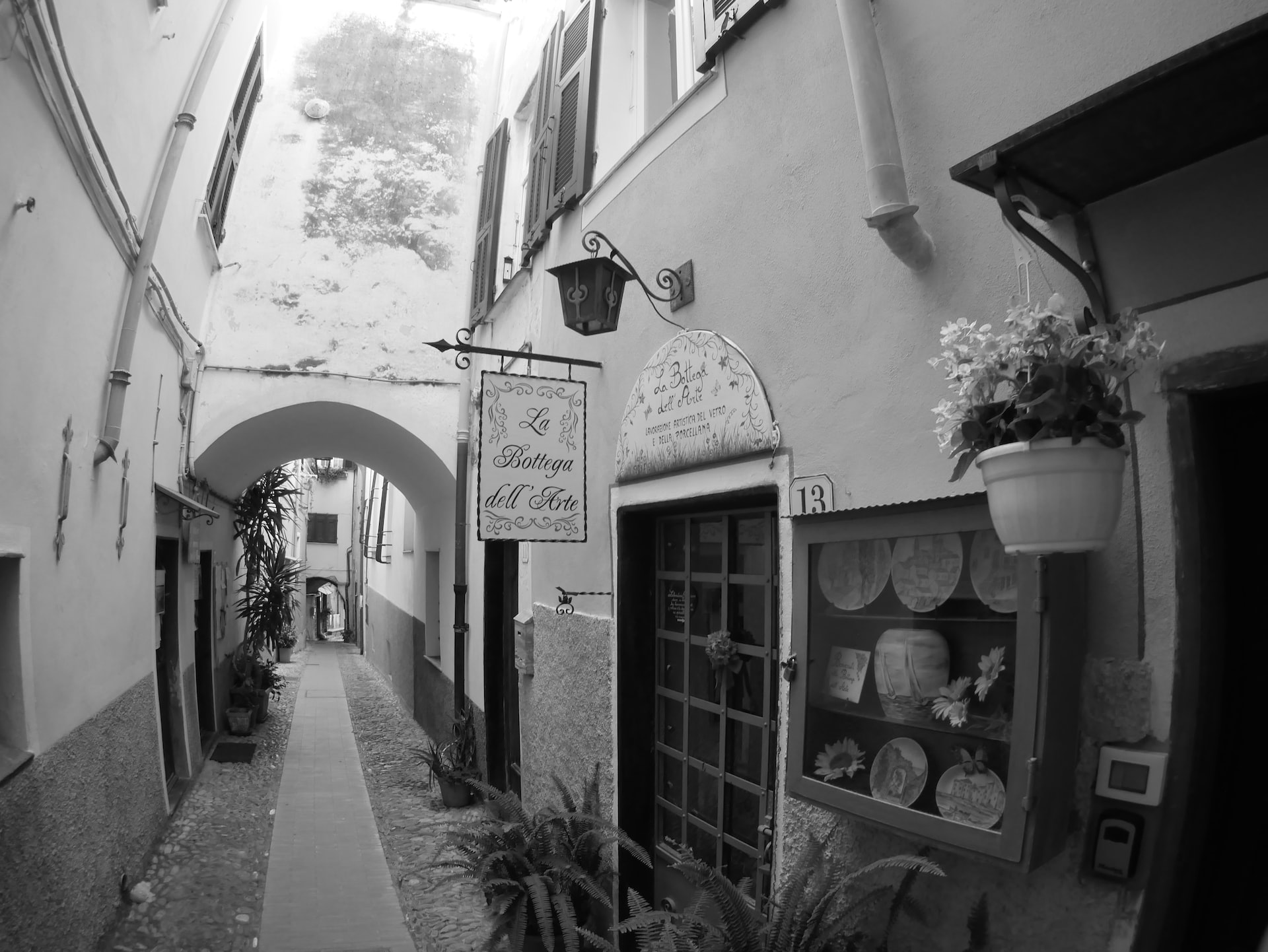 Cervo street scene