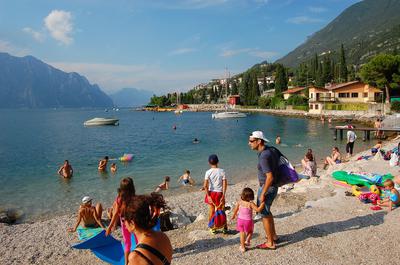 Malcesine Beach