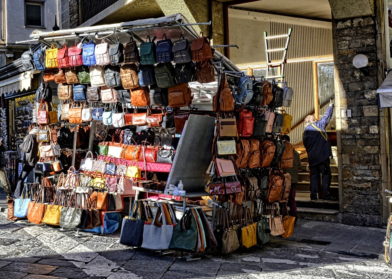 Florence leather market Florence leather market