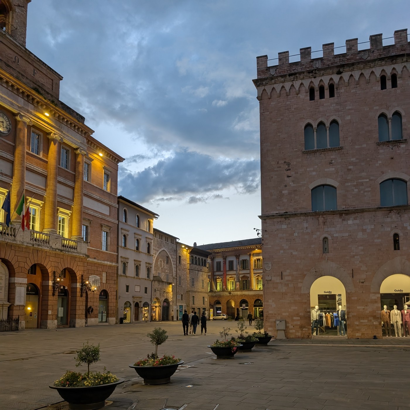 Foligno at night
