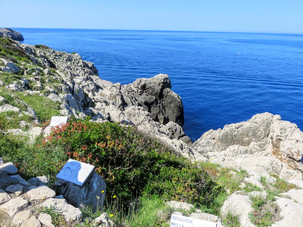 View along the Sentiero dei Fortini