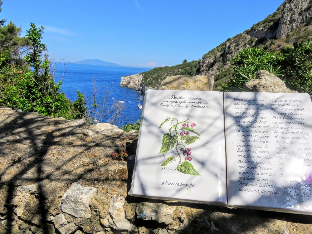 Ceramic sign - Isle of Capri