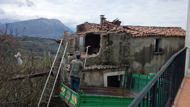 Knocking down the house by hand