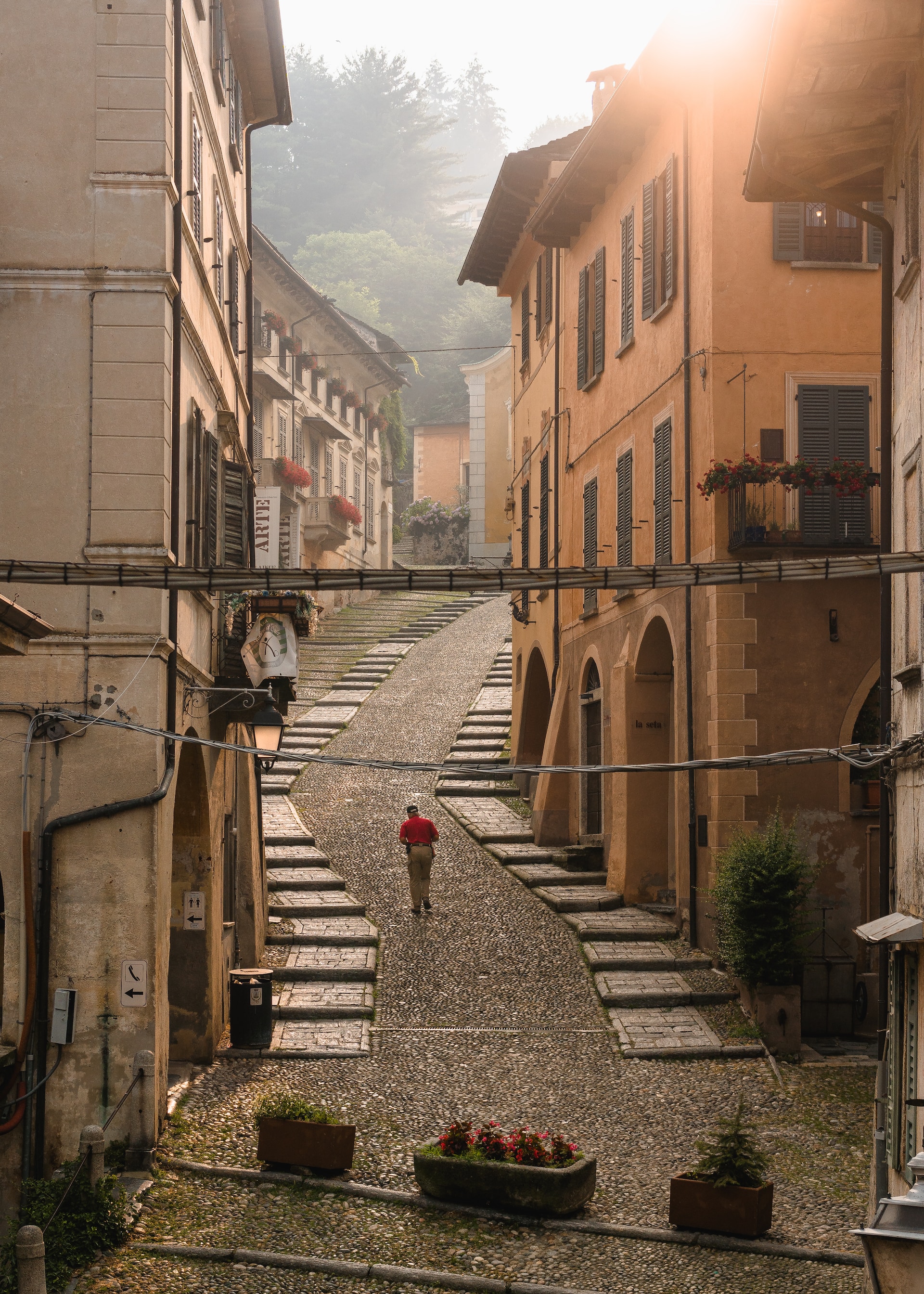 Winter on Lake Orta Winter on Lake Orta