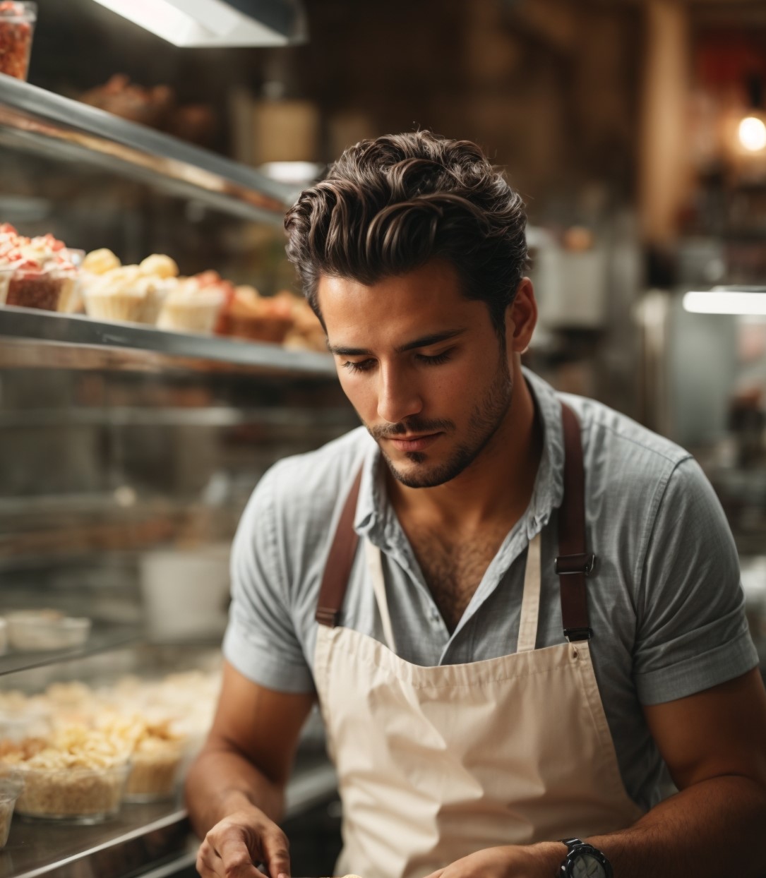Handsome Italian man