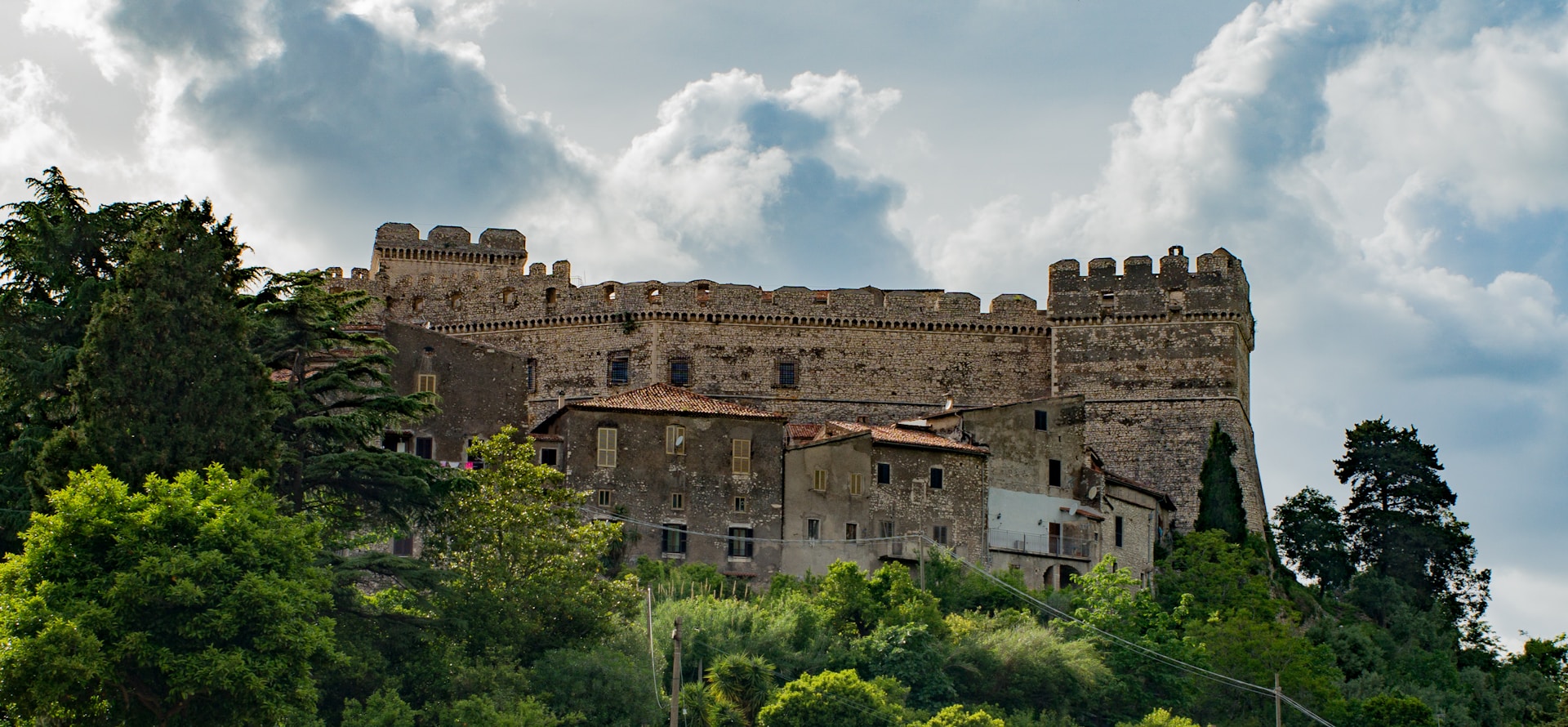 Castle in Sermoneta