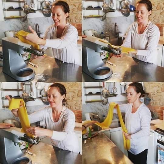 Making Pasta in Italy