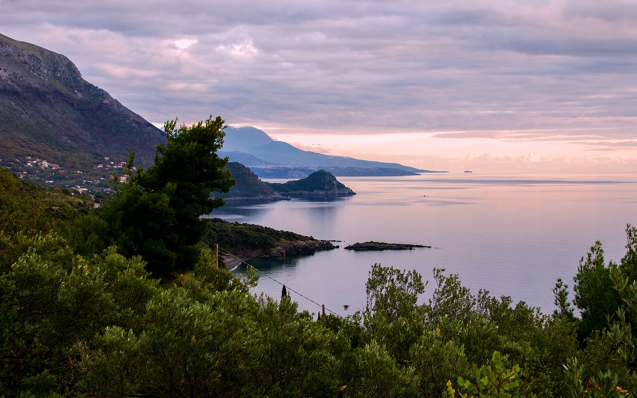 Basilicata Coastline near Maratea Basilicata Coastline near Maratea
