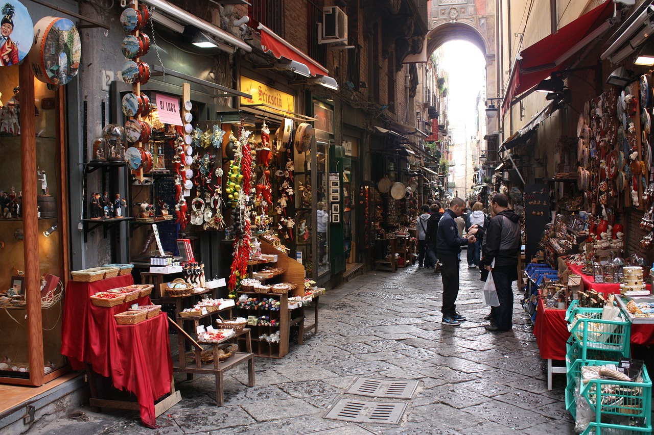 the old town of Naples