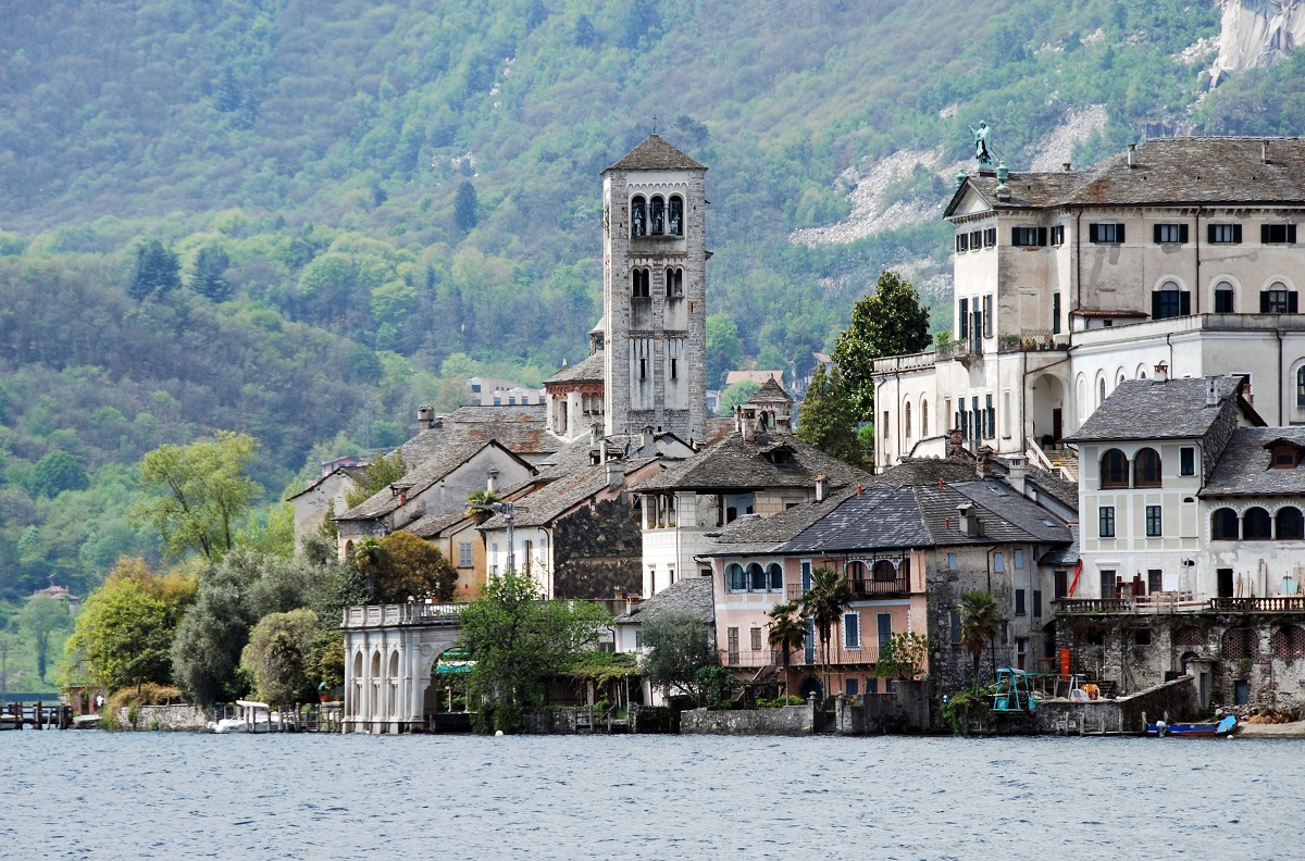 View of Lake Orta