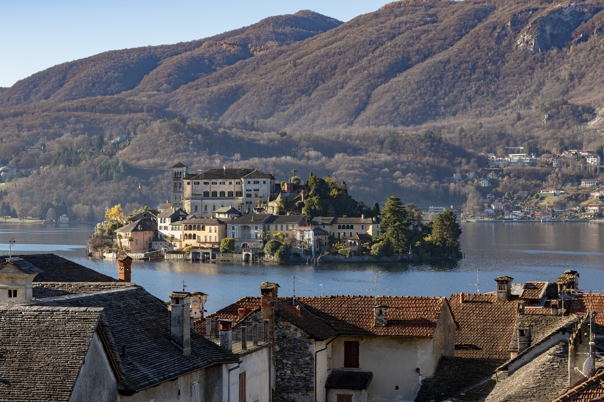 Island of San Giulio, Lake Orta Island of San Giulio, Lake Orta