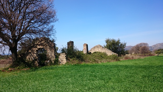 Ruins dot the countryside - Calabria, Italy