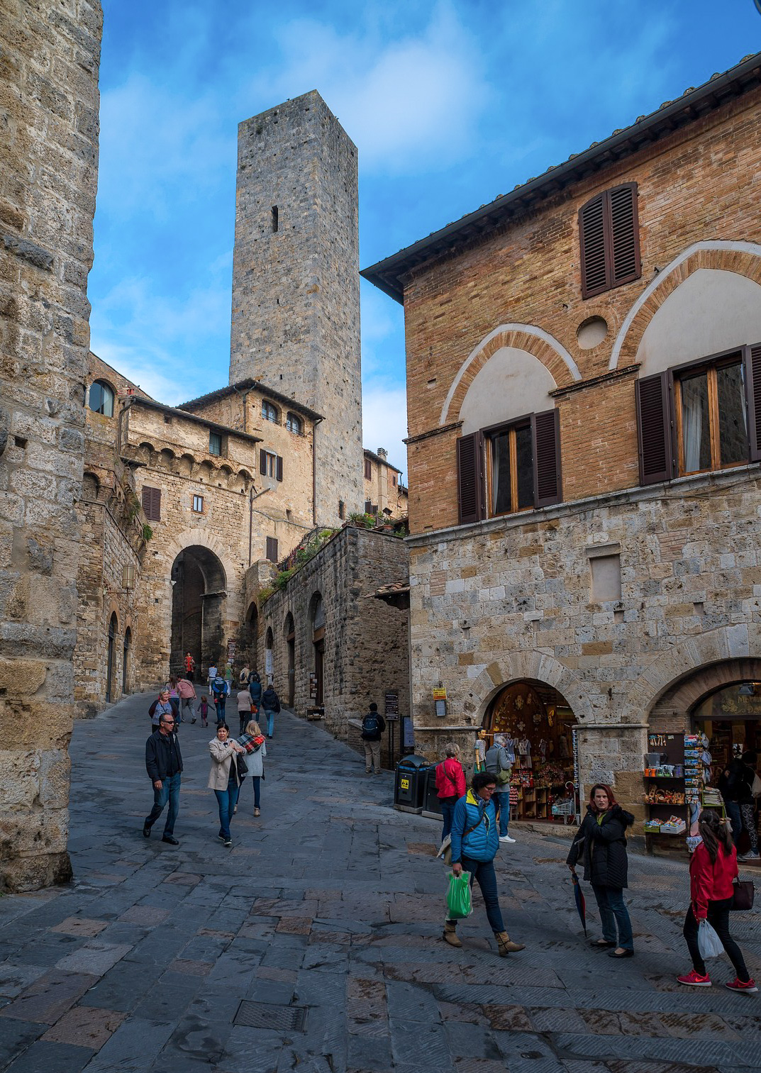 San Gimignano tower.