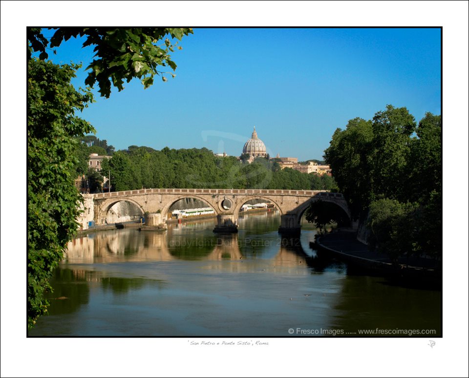 San Pietro and Ponte Sisto.