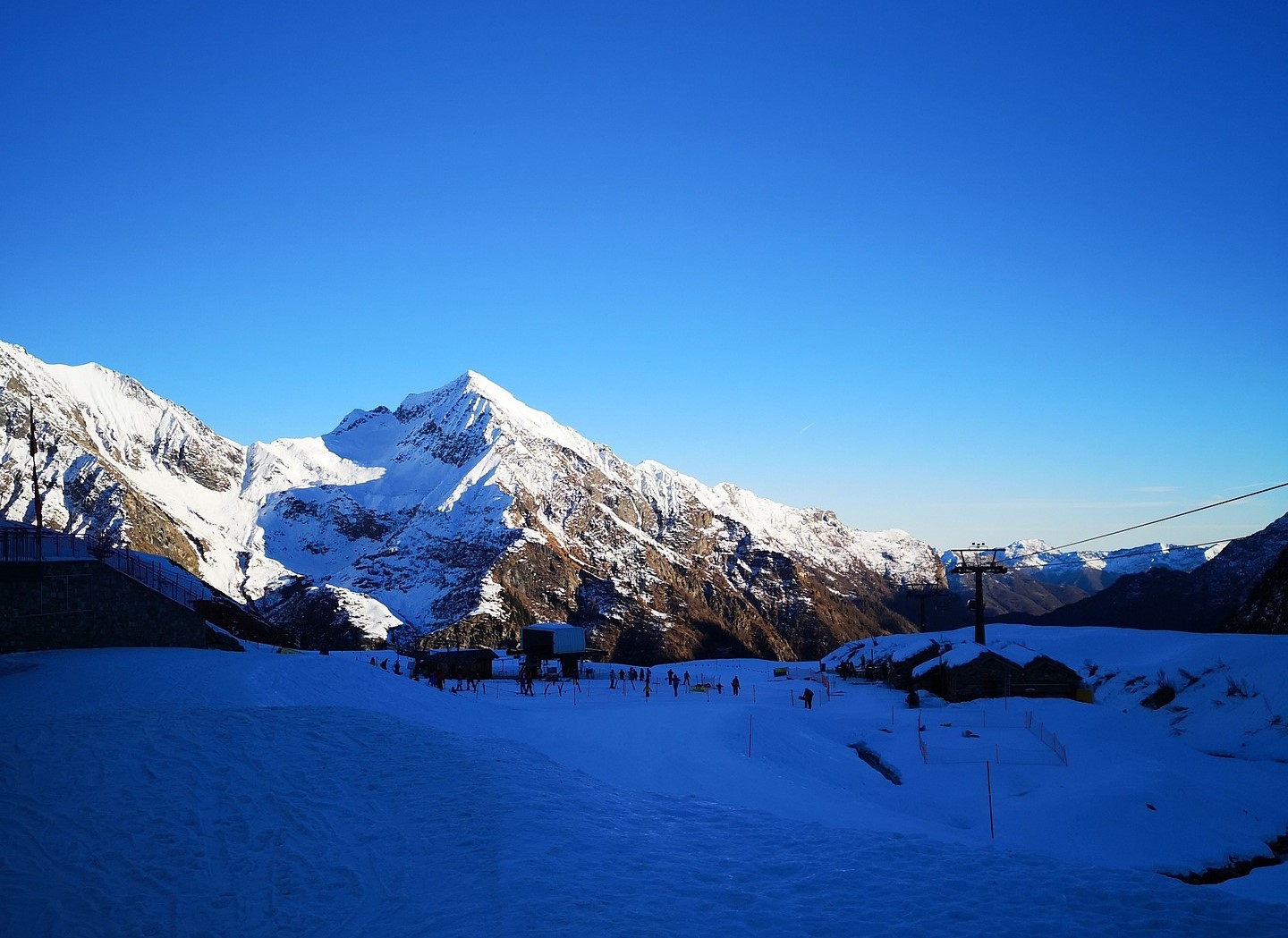 Skiing in Claviere Italy Skiing in Claviere Italy