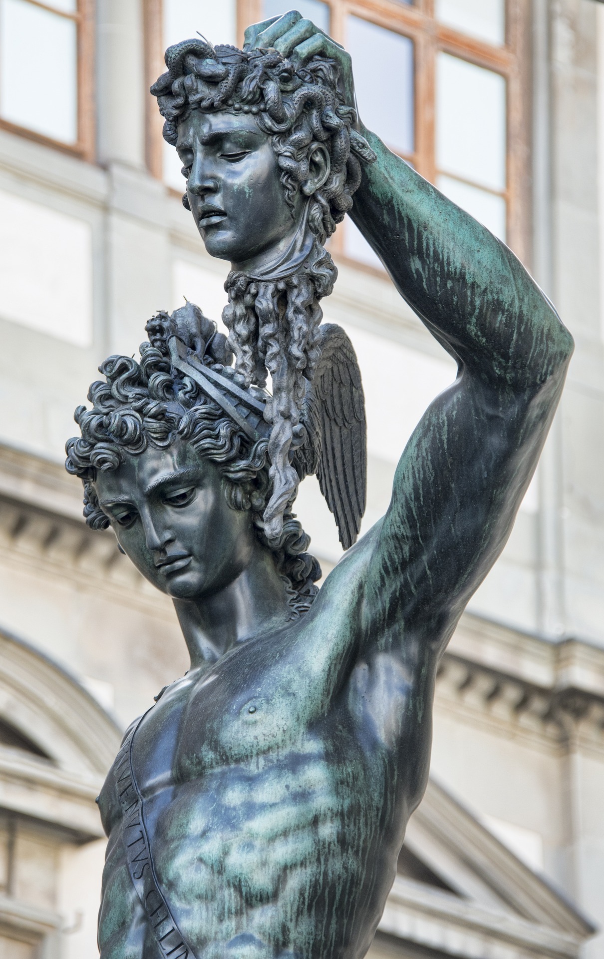 Perseus with the head of Medusa