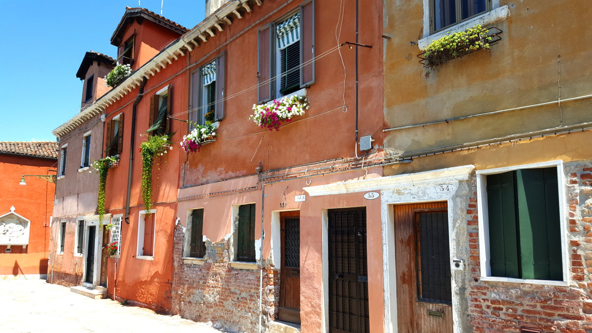 San Pietro, Venice - street scene San Pietro, Venice - street scene
