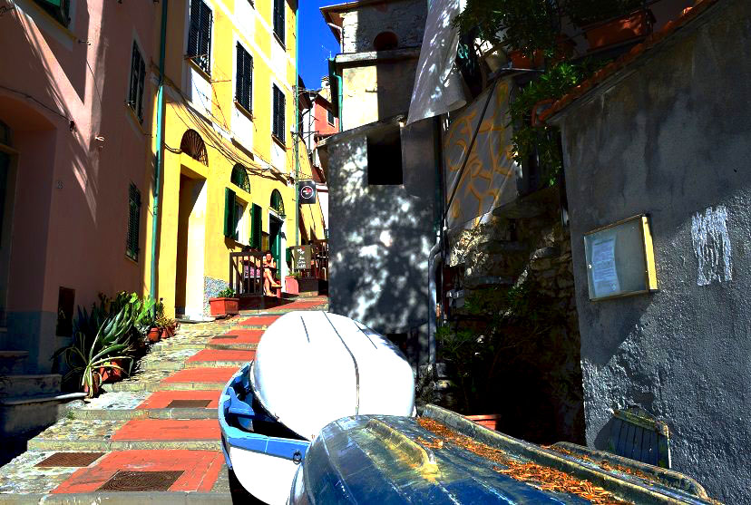 Main Road to the Port - Tellaro