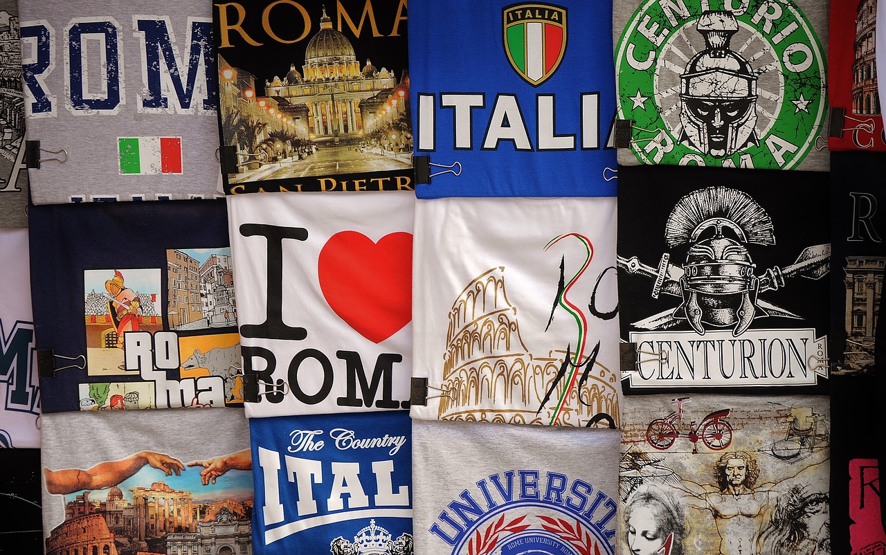 Tshirts in Rome Tshirts in Rome