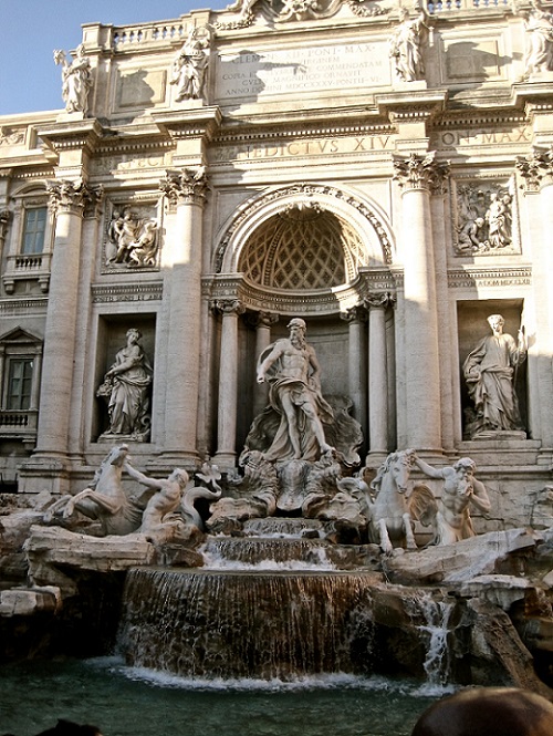 Rome Trevi Fountain