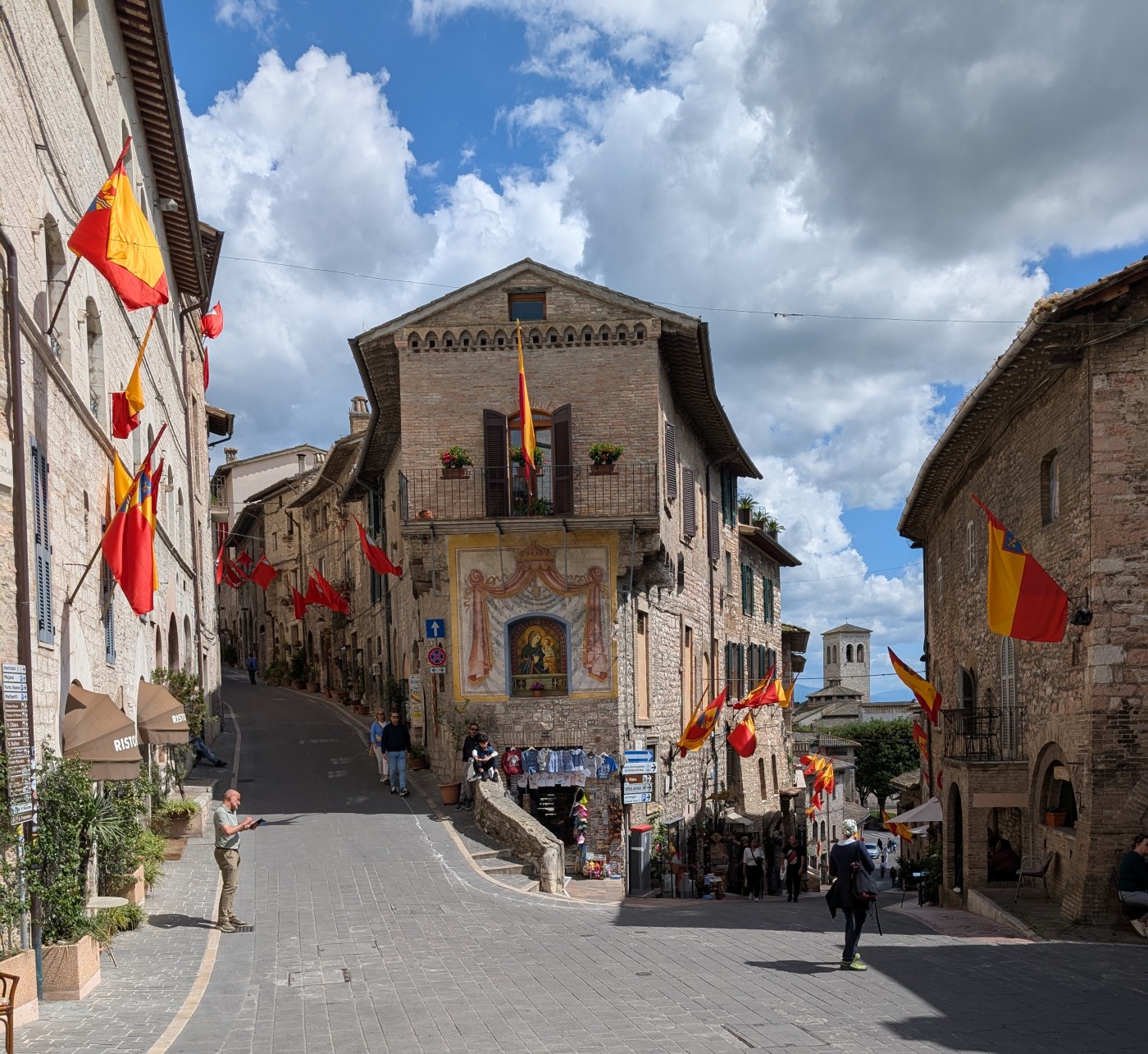 This street is one of the Best things to see in Assisi