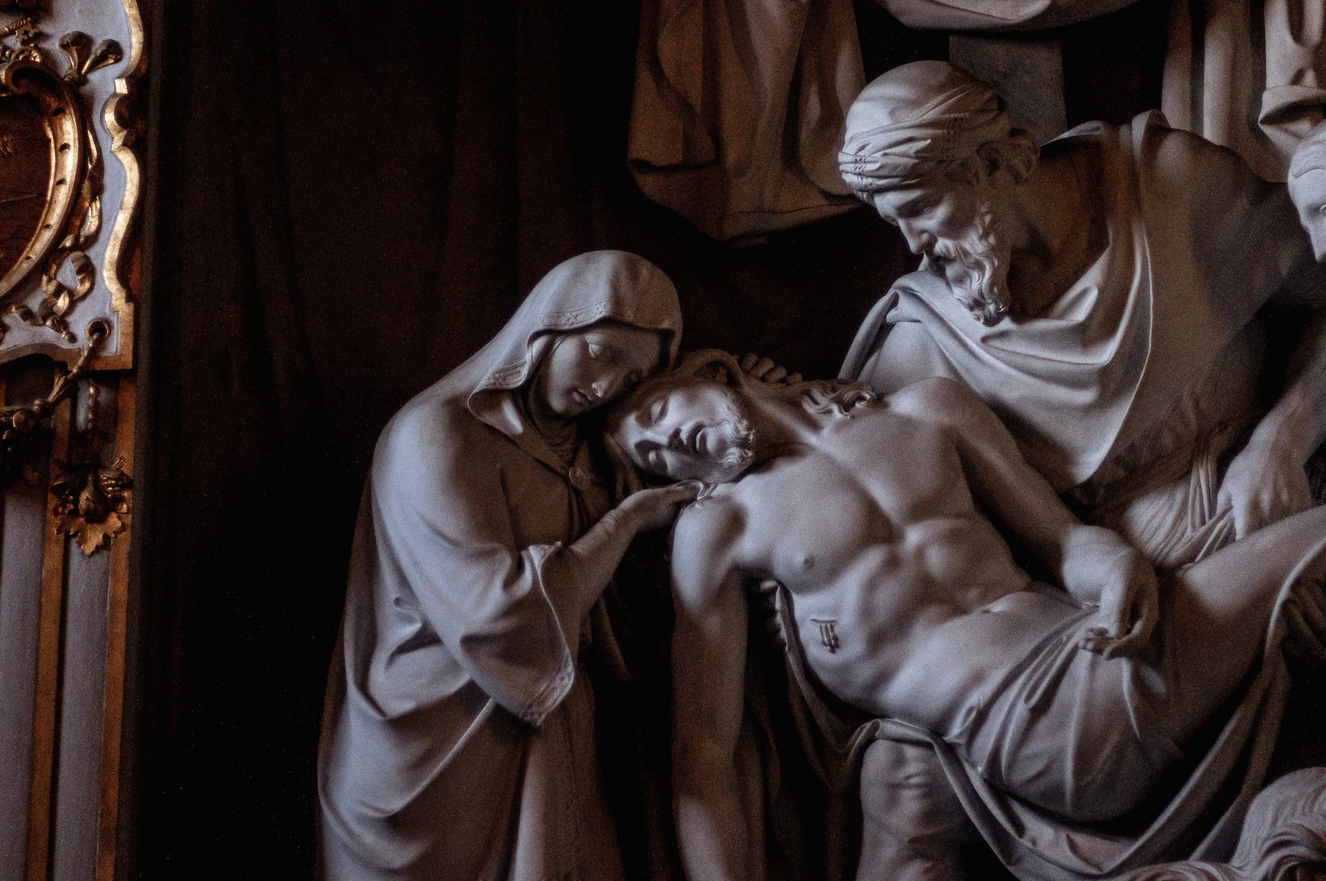 Pieta statue in Italy