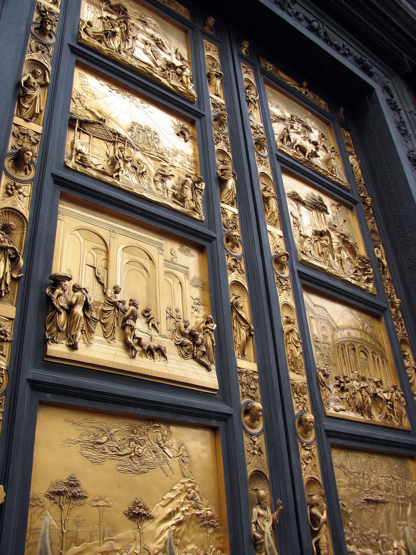 Battistero door in Florence