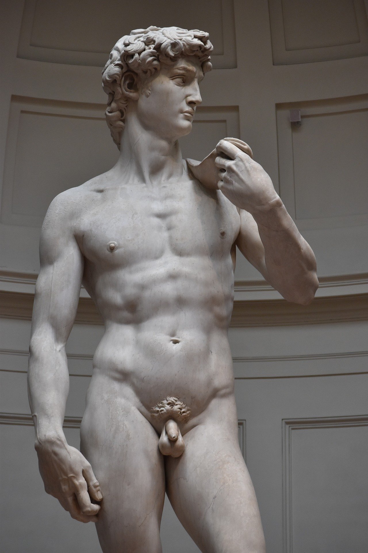 David statue by Michelangelo in Italy