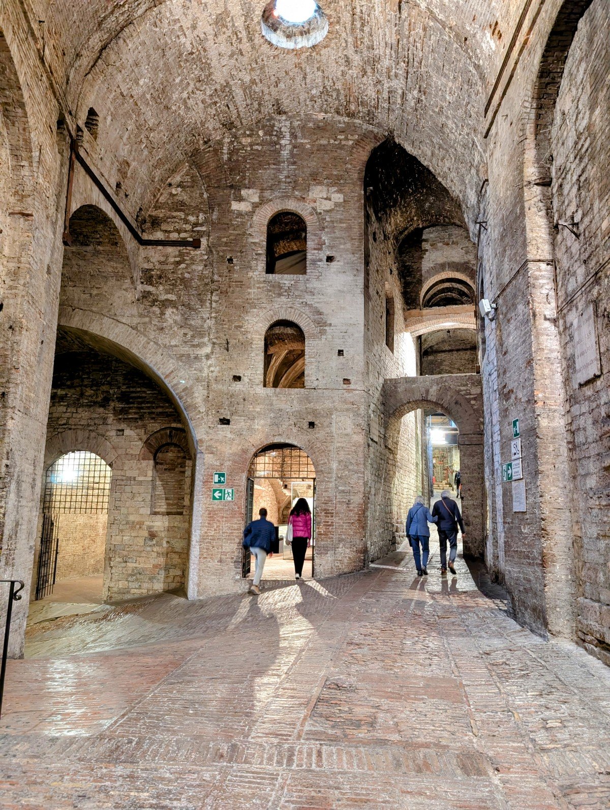 Underground city in Perugia